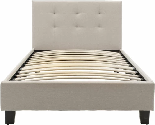 Krevat Mago, pëlhurë ngjyrë fildishi, 100x200cm