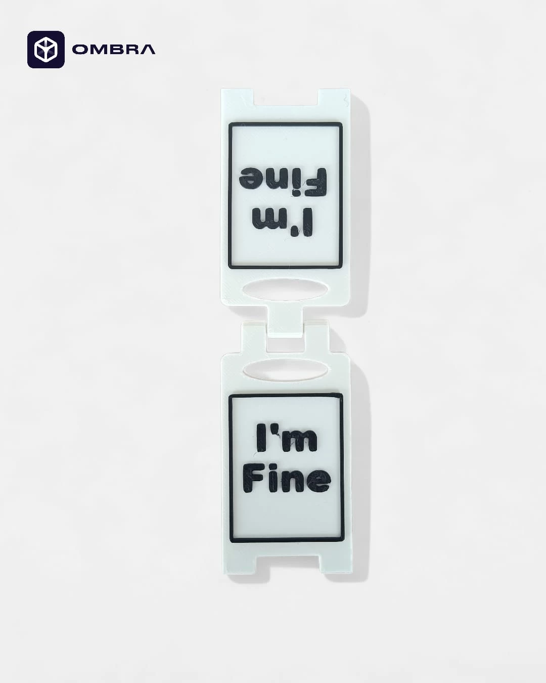 Tabelë "I'm Fine" - E bardhe