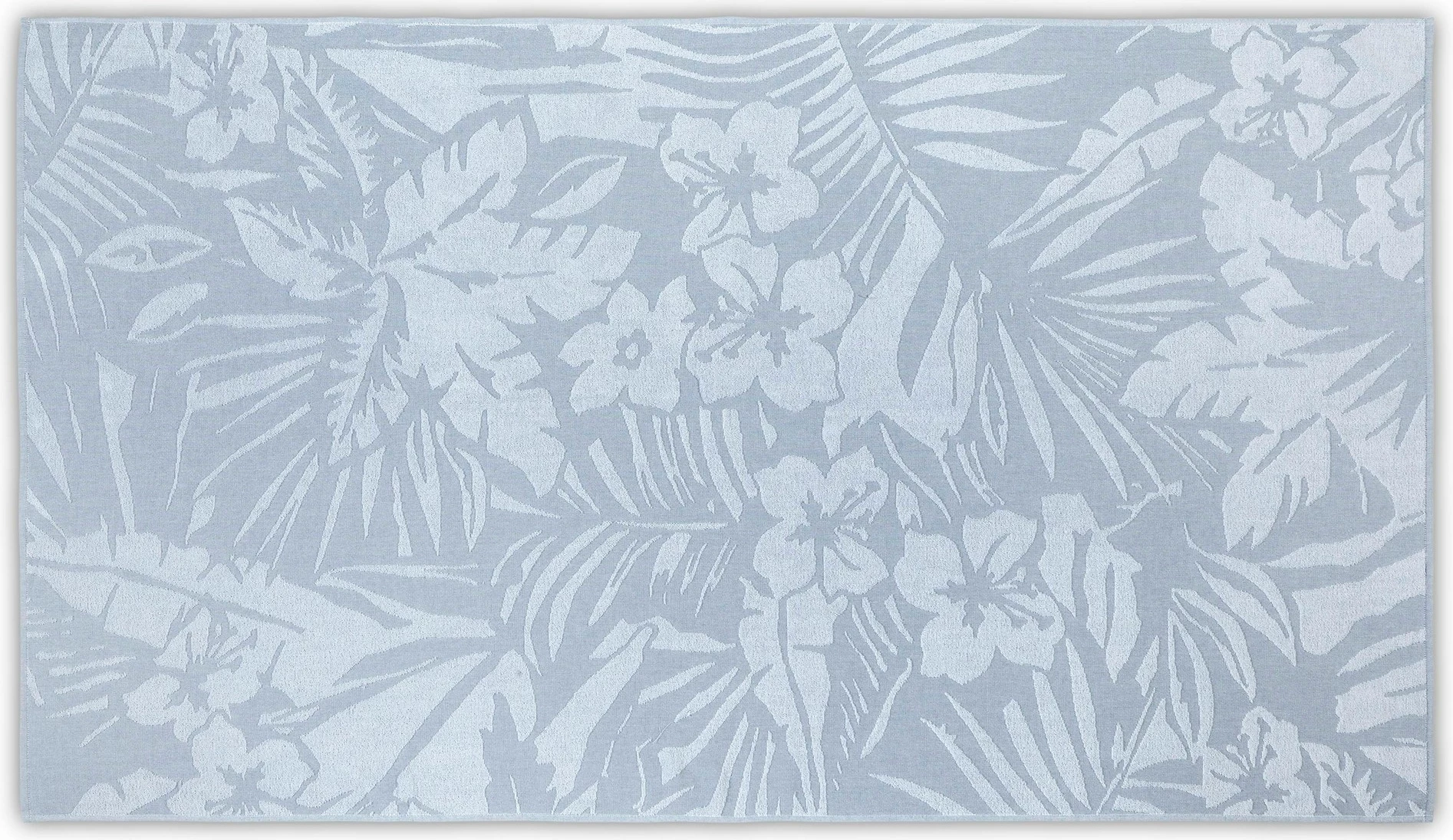 Peshqir plazhi Fouta Mijölnir, Botanic, ngjyrë kaltër