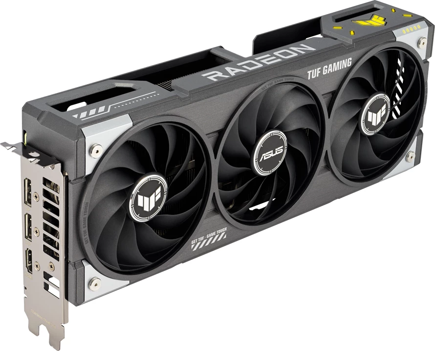 Kartelë grafike ASUS TUF Gaming Radeon RX 9060 XT OC Edition 16GB GDDR6 PCIe 5.0 (TUF-RX9060XT-O16G-GAMING), e zezë