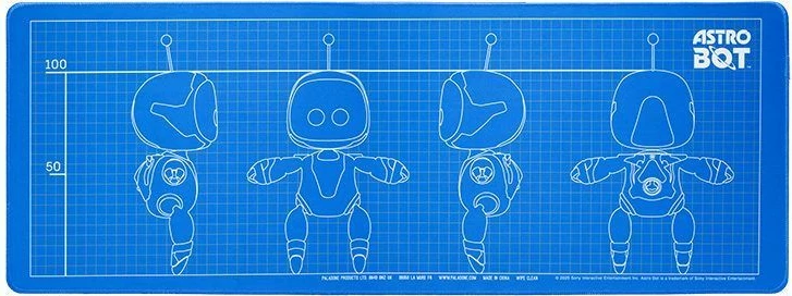 Mauspad Paladone Astro Bot 80 x 30 cm, blu