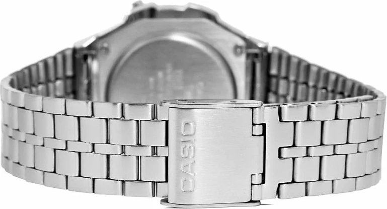 Orë dore femra Casio A171WE-1AEF, argjend