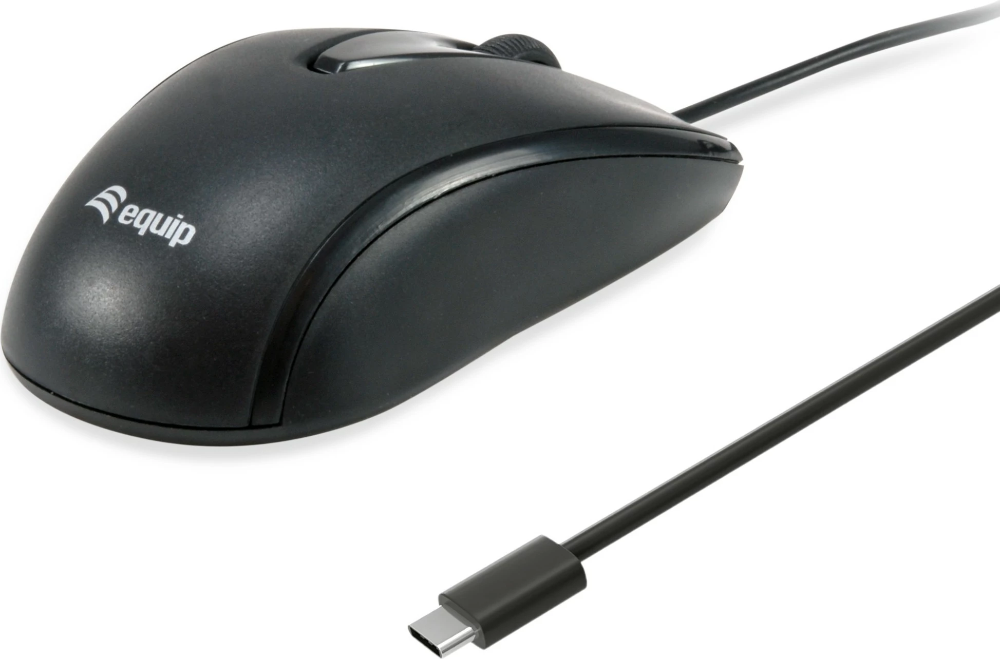 Maus Equip 245116, USB-C, optik, 1200 DPI, i zi