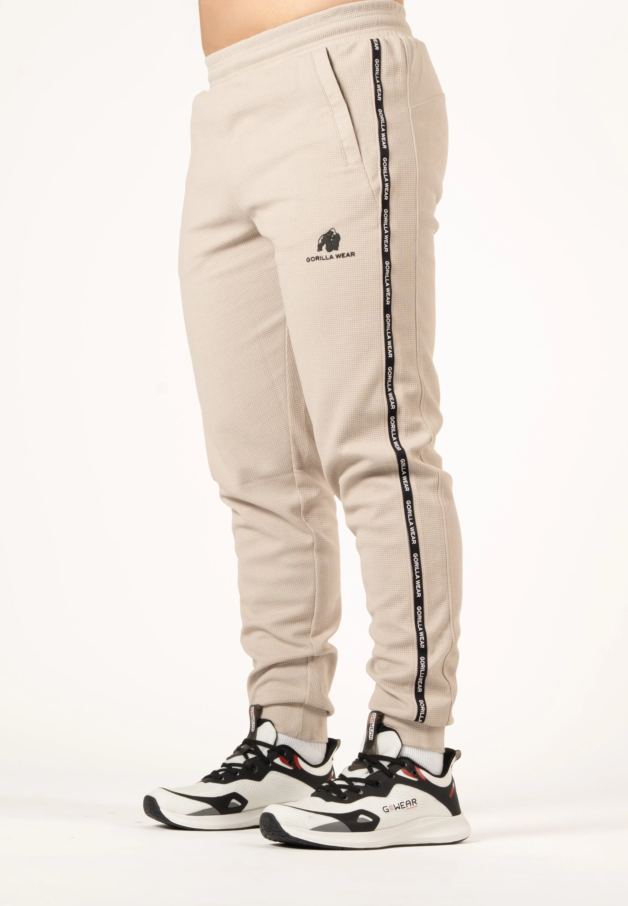 Harvey Track Pants - Beige