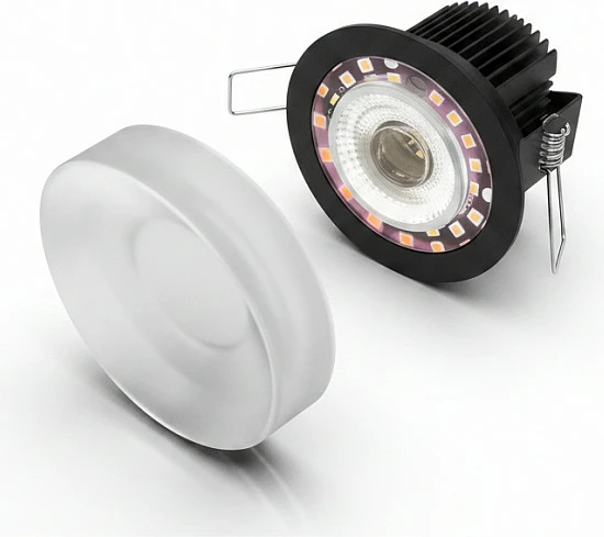 Spot LED i futur Synergy21 Morpheus V3, me linse, bardhë