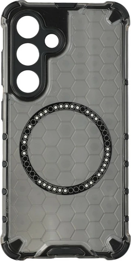 Mbështjellës 4smarts 541405, Samsung Galaxy S25, 15.8 cm, Gri, Transparent