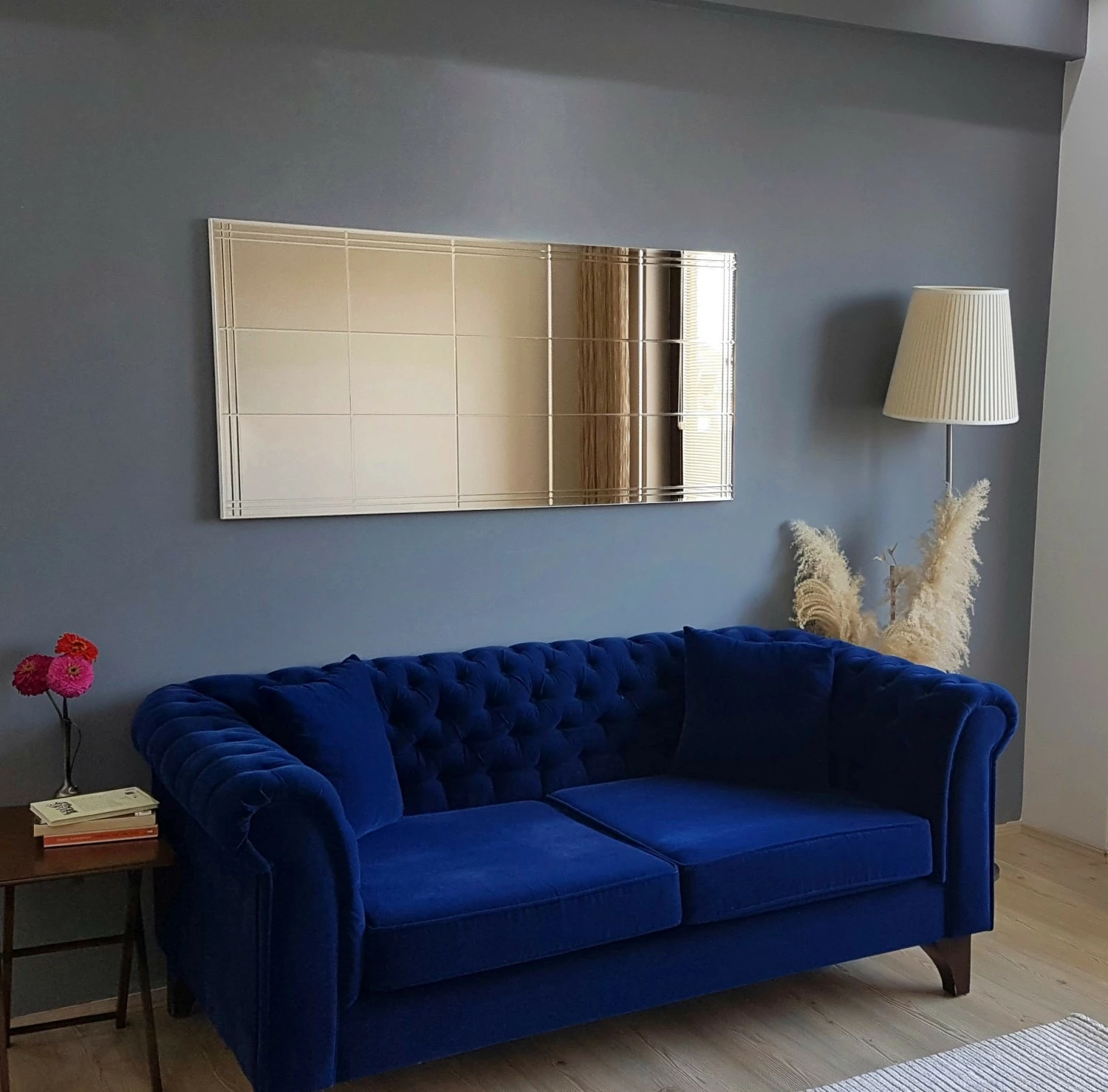 Pasqyrë Hanah Home, bronzi, NSTLA308y, 130x62cm