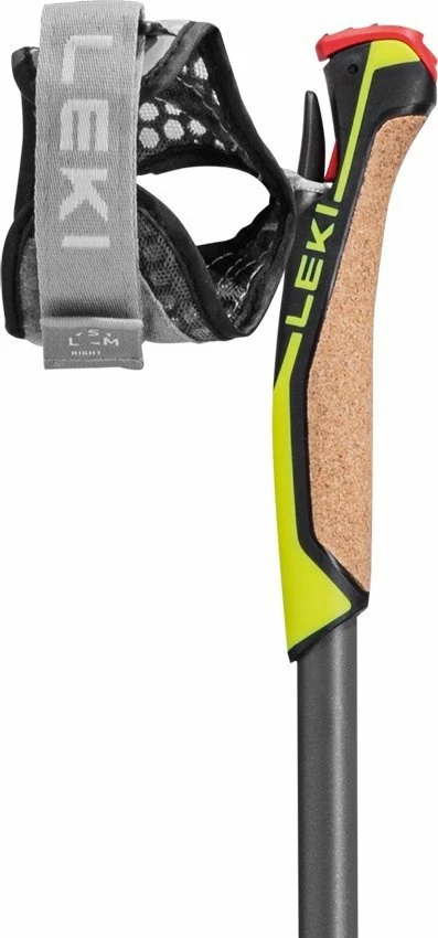 Shkopinj Nordic Walking Leki Traveller FX.One Carbon 110 cm, palosshëm 4 pjesë, argjendtë-gri