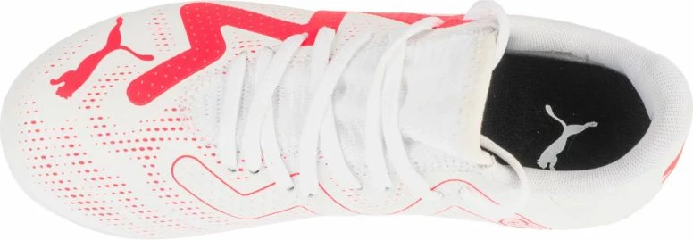 Atlete futbolli për fëmijë Puma, të bardha