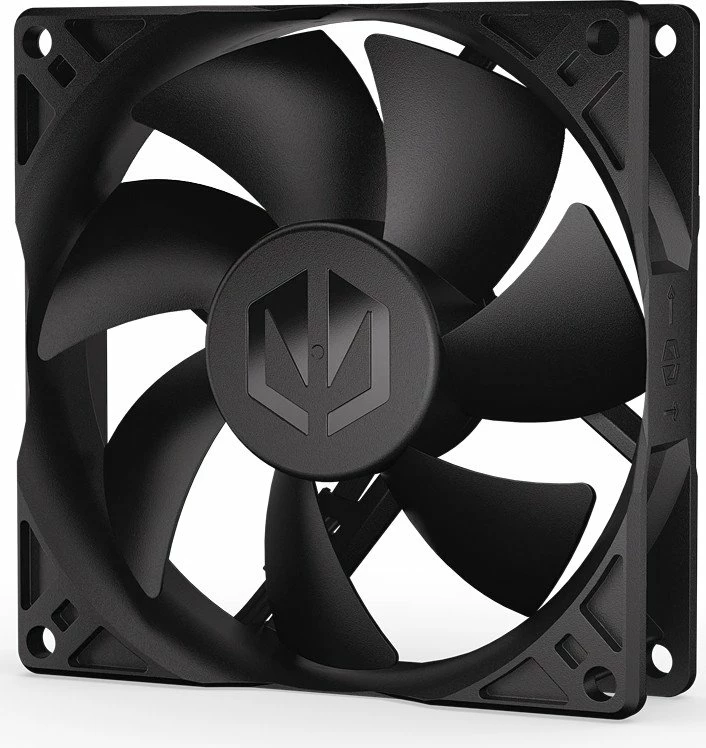 Ventilator për kasë PC Endorfy Zephyr 92 (EY4A018) 92mm, 1900 rpm, 3-pin, 1 copë, zi