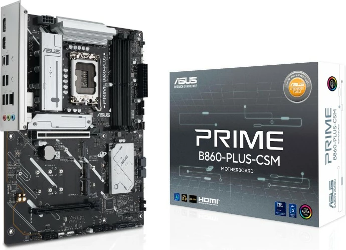 Pllakë amë Asus PRIME B860-PLUS-CSM, Socket LGA1851, DDR5, PCIe 5.0, M.2, E zezë