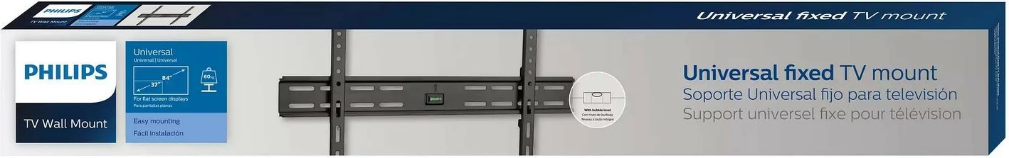 Mbajtës muri për TV Philips SQM3642/00, për 37-84 inç, deri 60 kg, i zi