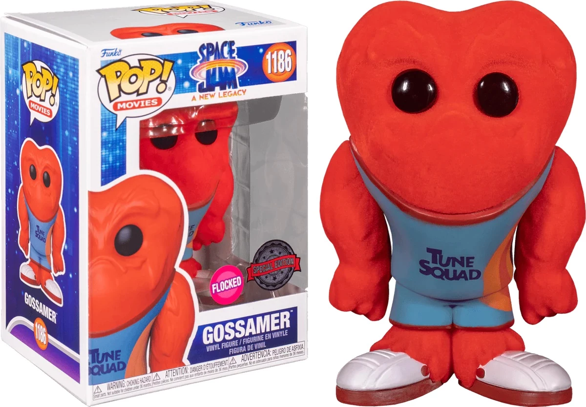 Figurë vinili Funko Pop Movies Space Jam 2 Gossamer 60134, e kuqe