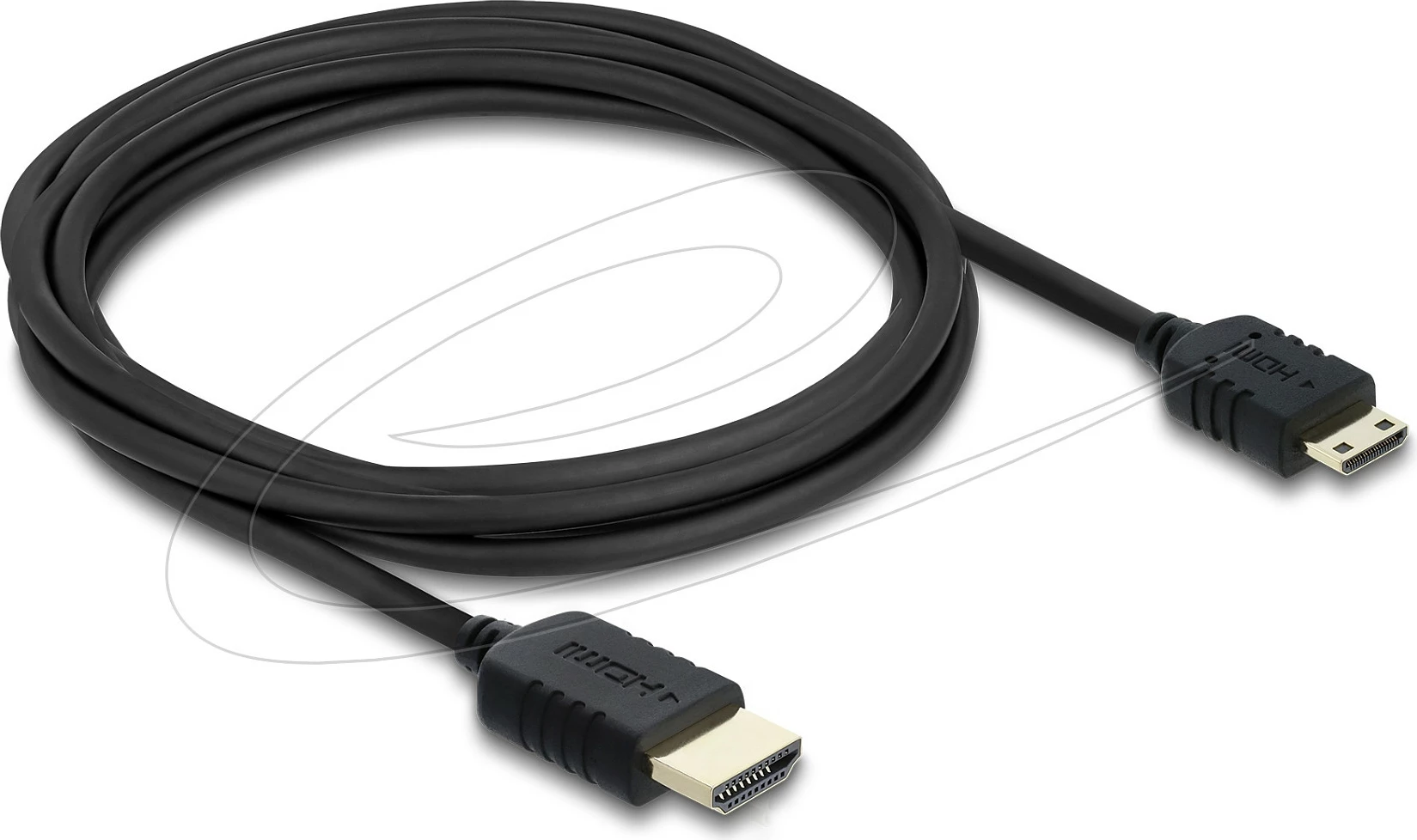 Kabllo HDMI DeLOCK 81686, HDMI-A në Mini HDMI-C, 3 m, 8K/60Hz, eARC, e zezë