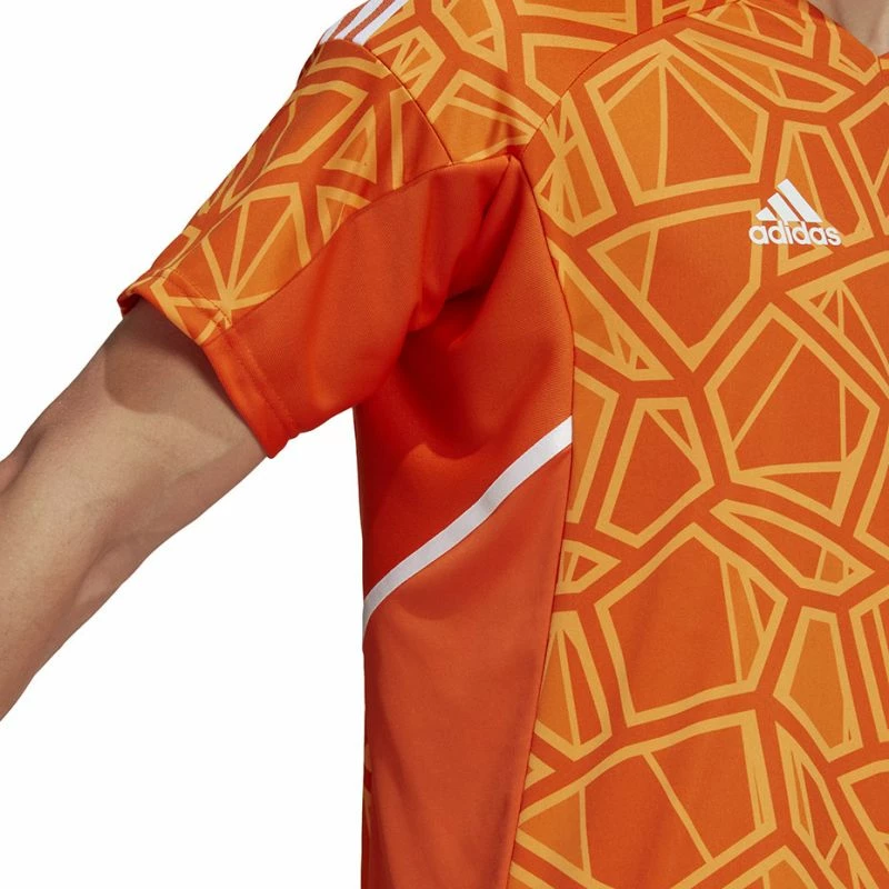 Fanellë adidas Condivo 22 për portier, me mëngë të shkurtra, portokalli [Madhësia: S]
