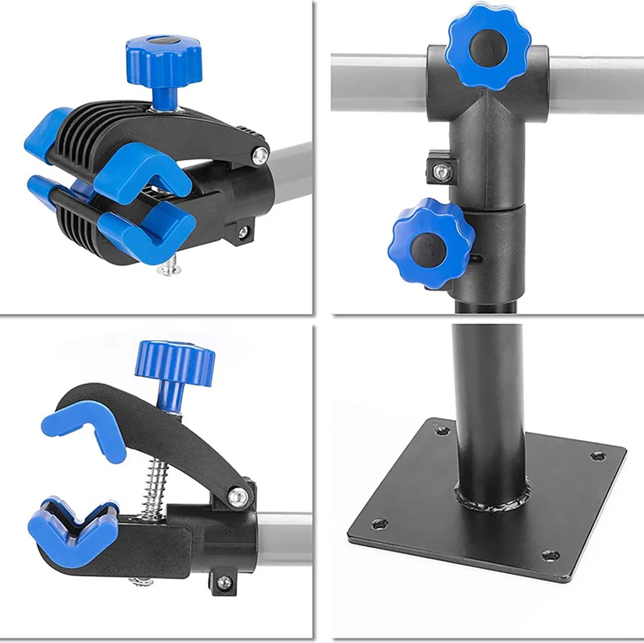 Qëndrim shërbimi për biçikletë Rockbros MP-01, tavolinor/mur, çelik karboni, i zi