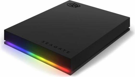 Hard disk i jashtëm Seagate FireCuda Gaming STKL2000400 2TB USB 3.2 Gen 1 RGB, i zi