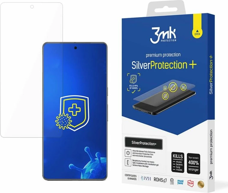Mbrojtëse ekrani antibakteriale 3mk SilverProtection+ për Google Pixel 7 Pro