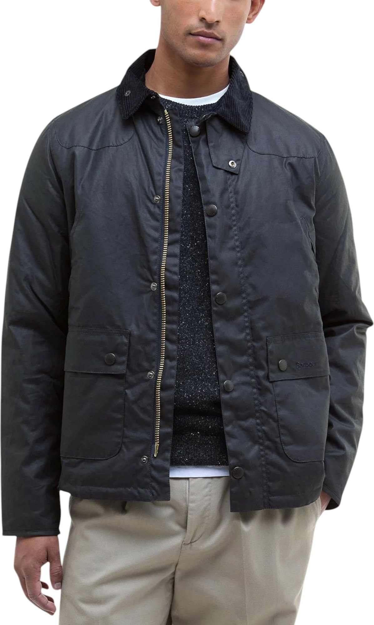 Jakne për meshkuj Barbour Reelin MWX1106, kaltër e errët [Madhësia: XL]