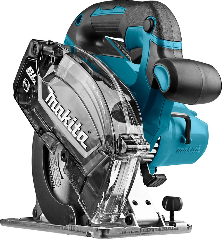 Sharrë rrethore me akumulator Makita DCS553Z, 18V, disk 150mm, pa akumulator/karikues, blu/zezë