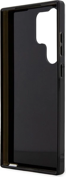 Mbështjellës Guess GUHCS23LPCUMAK për Samsung Galaxy S23 Ultra, hardcase, Marble, i zi