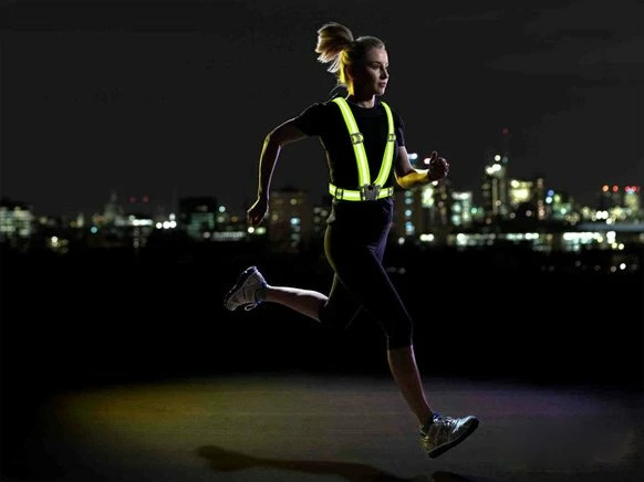 Parzmore reflektuese e rregullueshme, Hurtel, madhësi universale, brez 40 mm, kapëse snap, portokalli