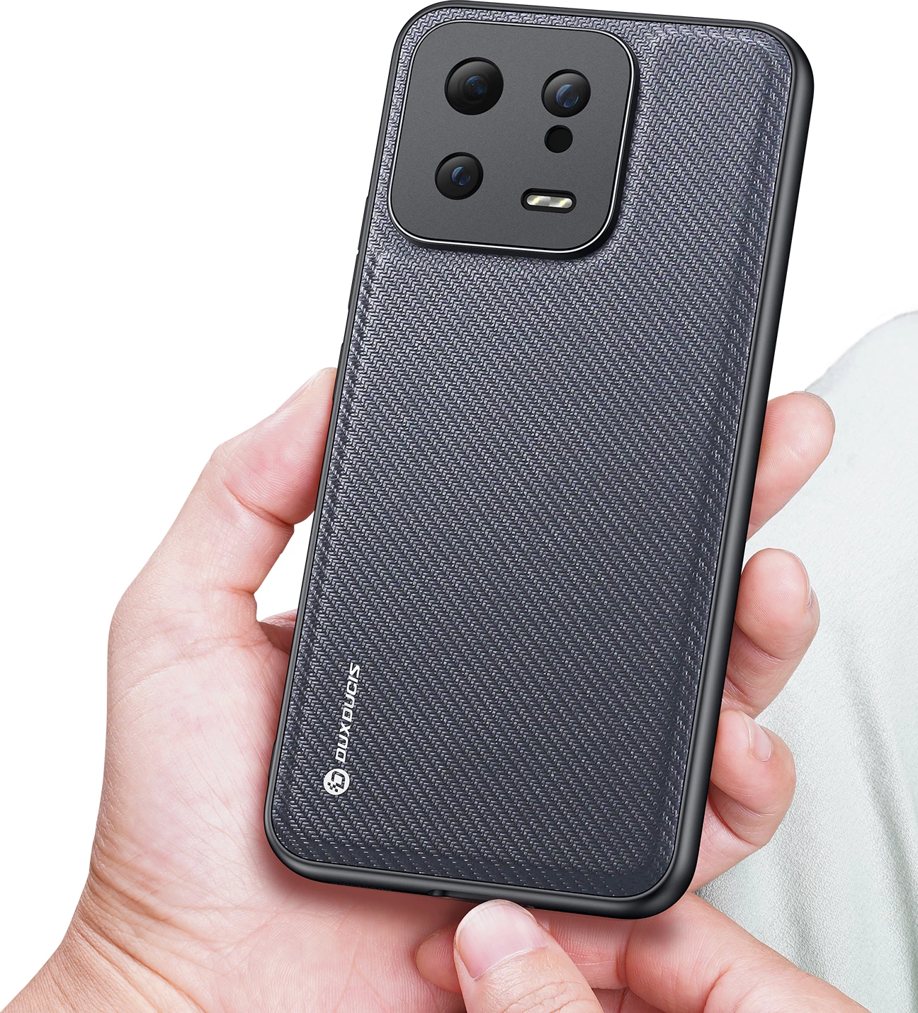 Mbështjellës Dux Ducis Fino për Xiaomi 13, Gri