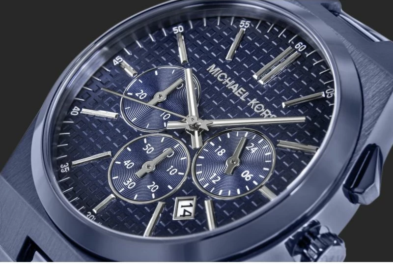 Orë dore për meshkuj Michael Kors, blu