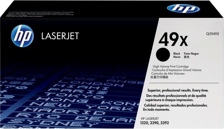 Toner HP 49X Q5949X rendiment i lartë për LaserJet 1320 i zi