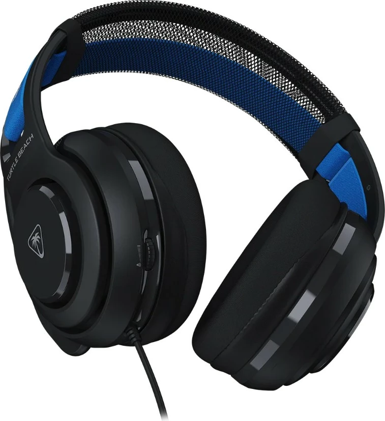 Kufje gaming Turtle Beach Atlas 200 PS, me kabllo 3.5 mm, 50 mm, mikrofon flip-to-mute, të zeza