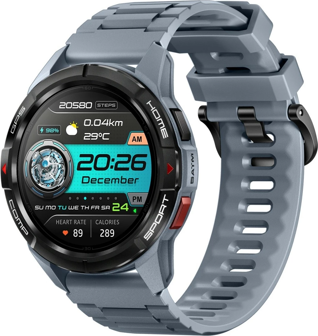 Smartwatch Mibro GS Active, 1.3 inç, 400 mAh, Gri