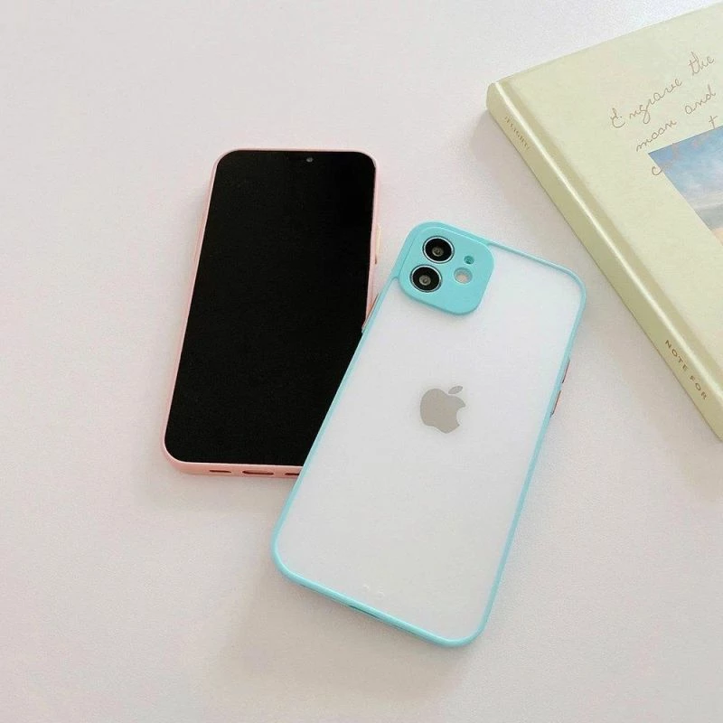 Kapak silikon për Samsung Galaxy A22 4G Hurtel Milky Case, kaltër [Ngjyra: Kaltër]