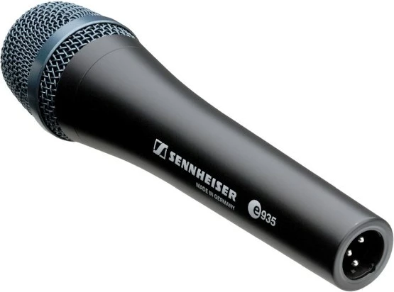 Mikrofon dinamik Sennheiser e 935, kardioid, për vokal, i zi