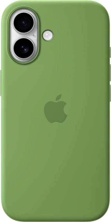 Apple iPhone 17 Silicone Case with MagSafe Light Moss