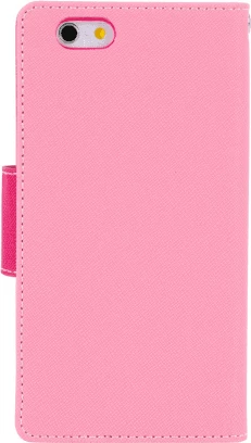 Mbështjellës Goospery Fancy Diary për iPhone 6 Plus 5.5\", rozë