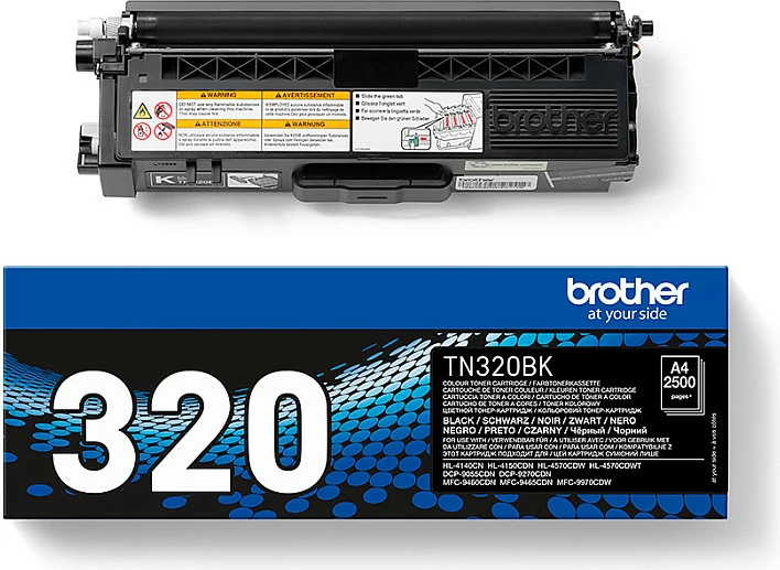 Toner Brother TN-320BK, 2500 faqe, i zi
