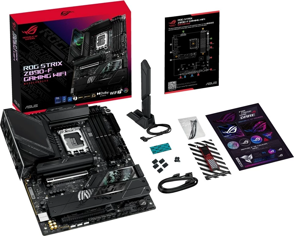 Pllakë amë ASUS ROG STRIX Z890-F GAMING WIFI, Socket LGA 1851, ATX, E zezë