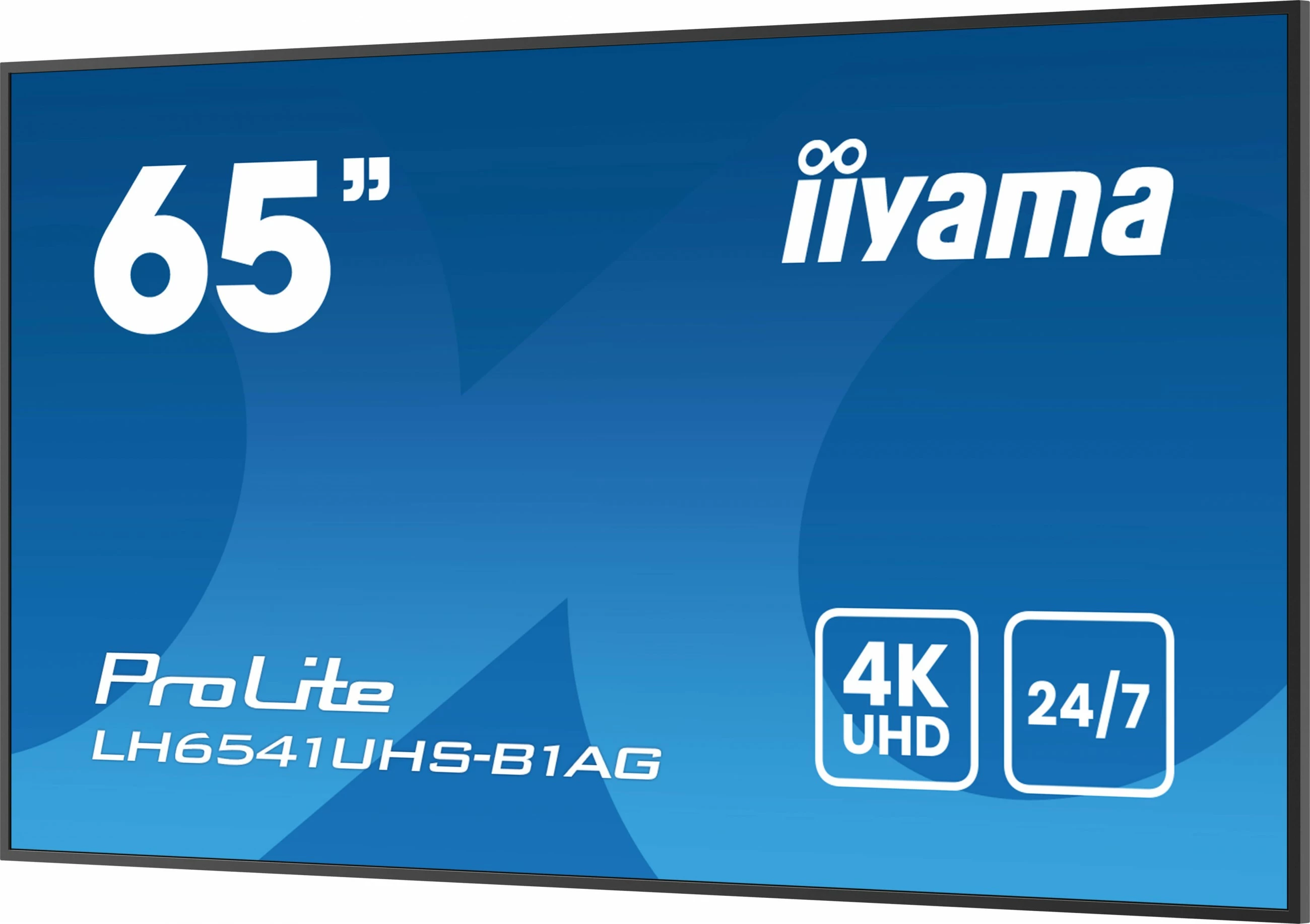 Ekran i madh profesional iiyama LH6541UHS-B1AG, 65 inch, 4K UHD, 24/7, LCD