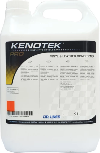 Mbrojtës për plastikë dhe lëkurë Kenotek Pro Vinyl and Leather Conditione, 5L
