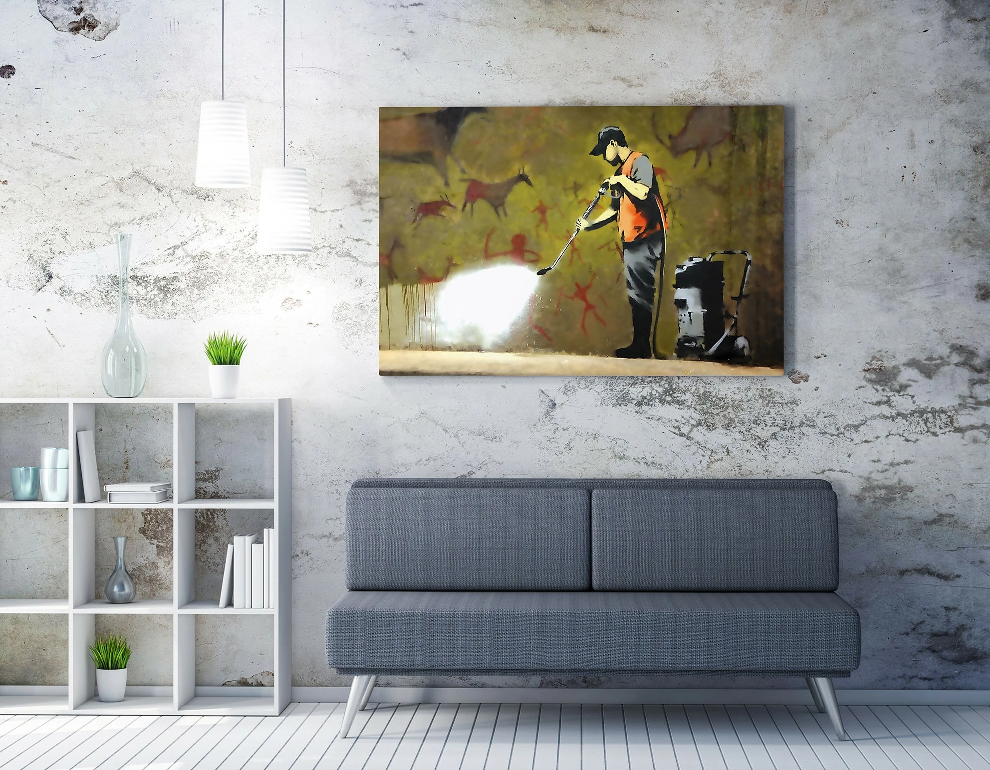 Pikturë dekorative në kanavacë, Wallity WY130, shumëngjyrëshe, 70x100cm