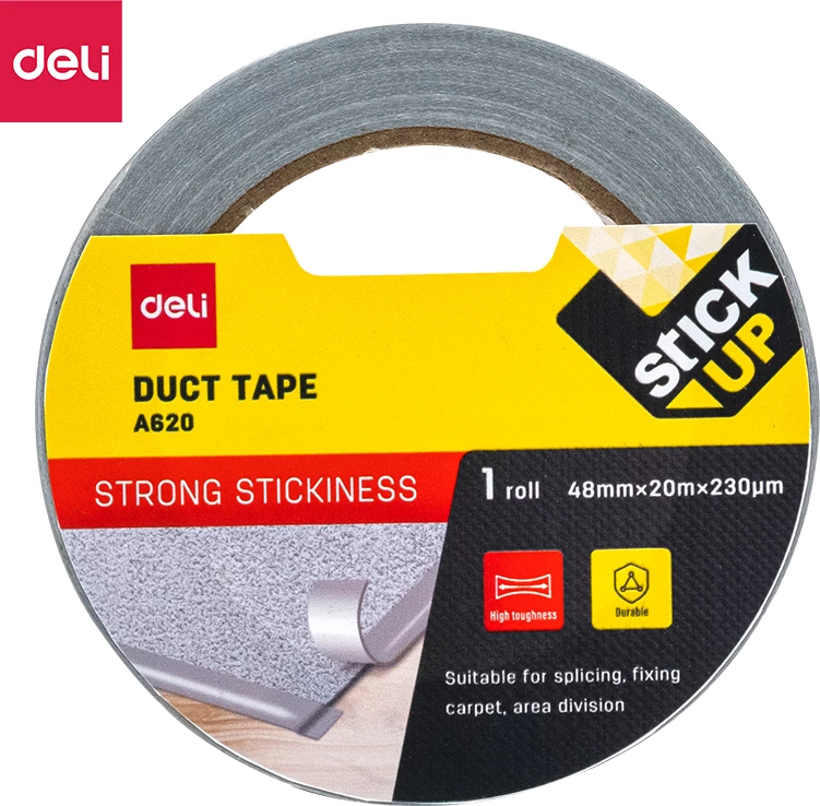DELI SELLOTEJP DUCT-TAPE 48MMX20MX230MIC A620 1/48
