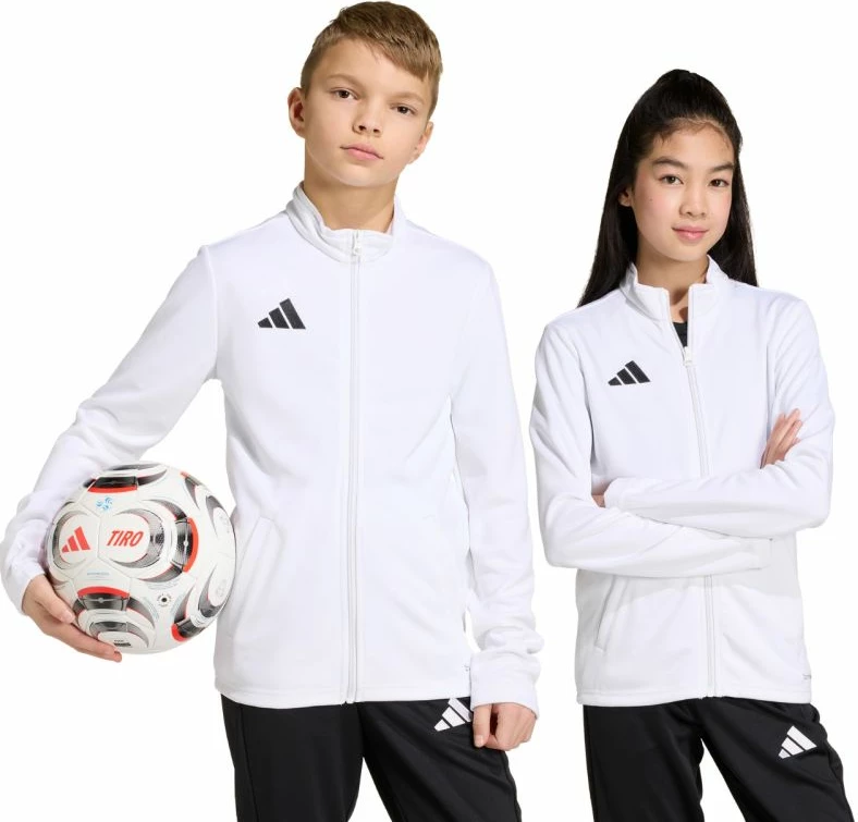 Duks për fëmijë adidas Entrada 26 Track JZ6605, i bardhë