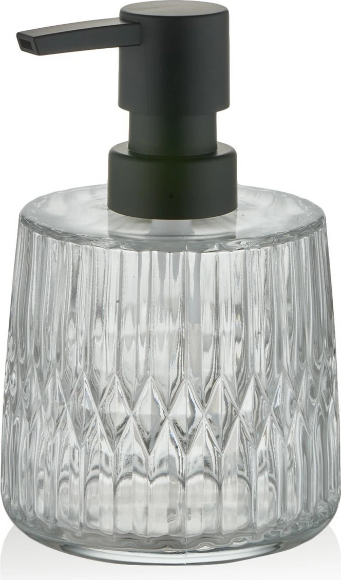 Dozator sapuni prej qelqi, transparent, Mijölnir, SBN0059