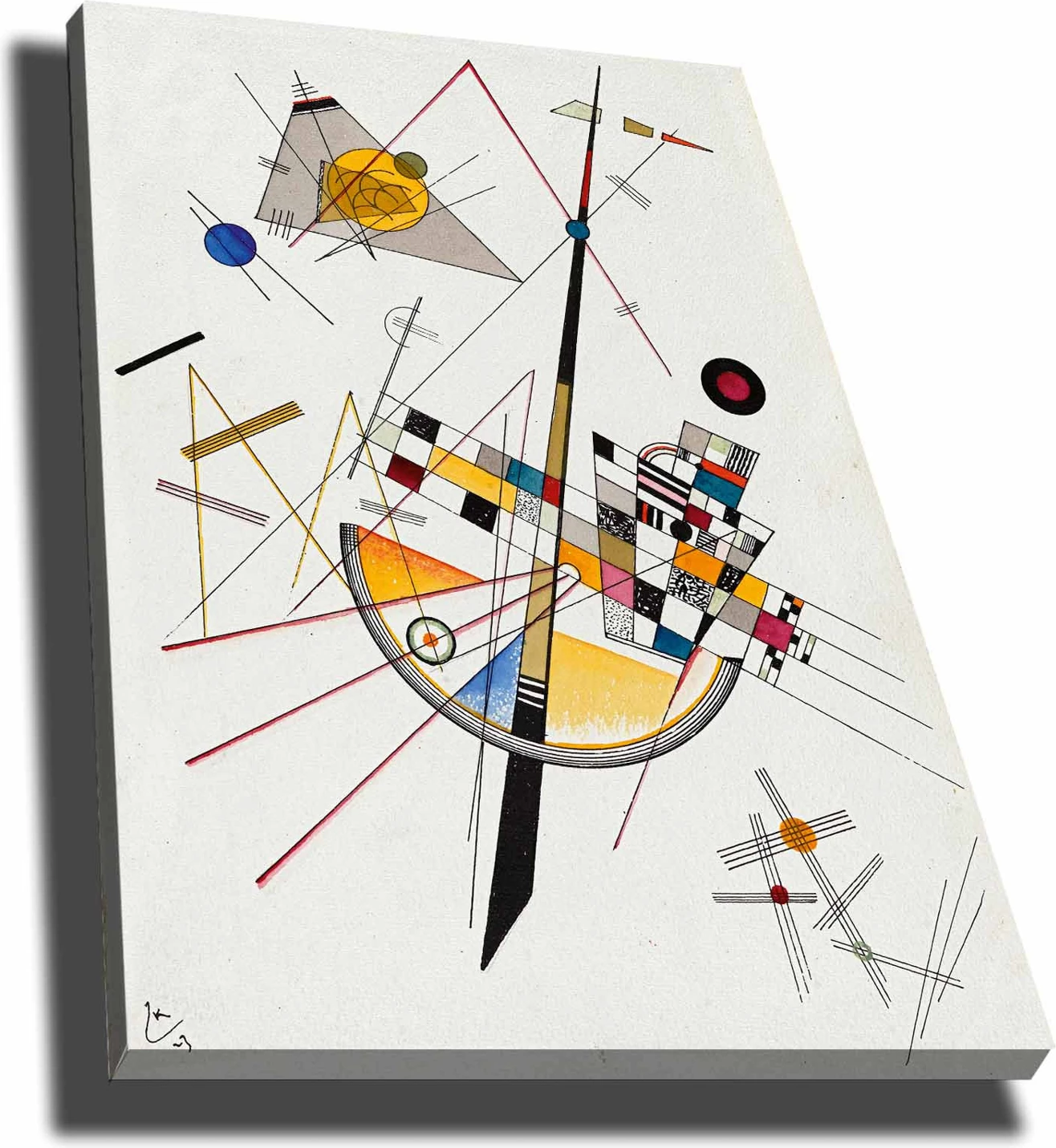 Pikturë dekorative në kanavacë, Wallity, 70100KANDINSKY034
