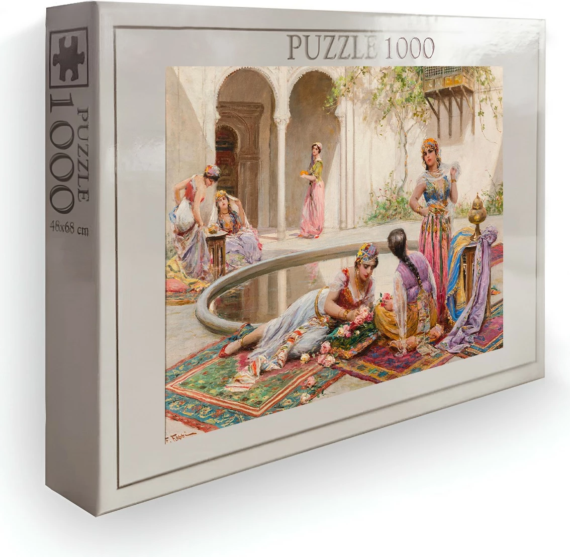 Puzzle 1000 copë, Evila Originals, shumëngjyrësh, PZL_022_1000