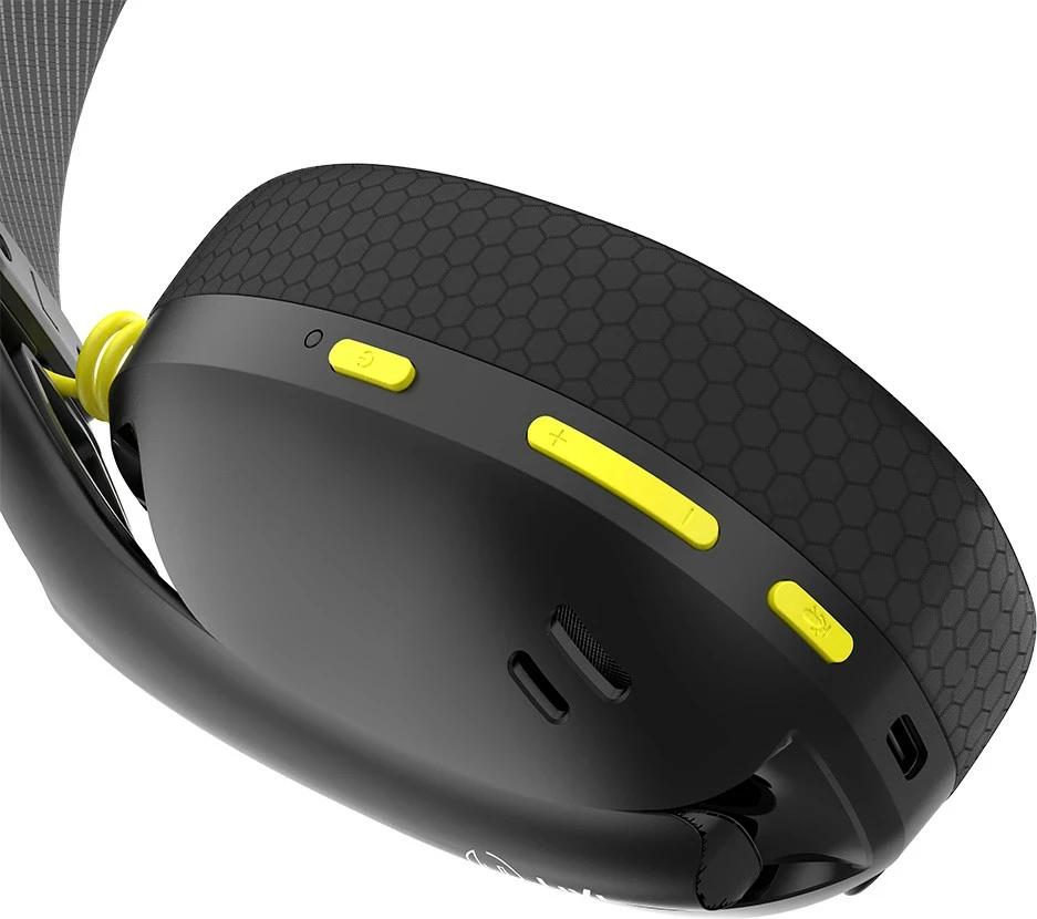 Kufje UVI BEE Wireless, Bluetooth 5.2, 40 mm, me mikrofon të shkëputshëm, USB-C, të zeza