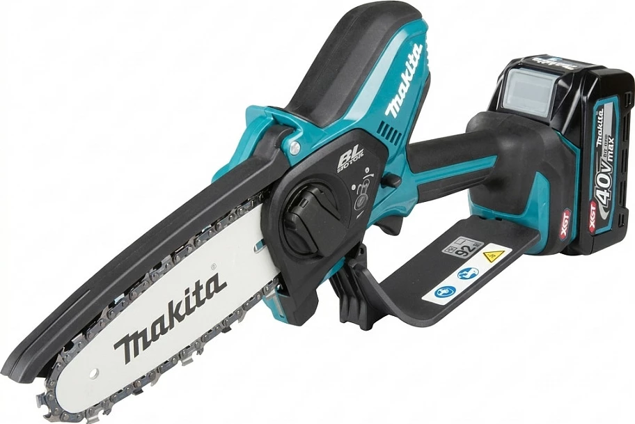 Sharrë zinxhir me bateri Makita DUC101RX06, 18V LXT, 4.0Ah, turkeze/zezë