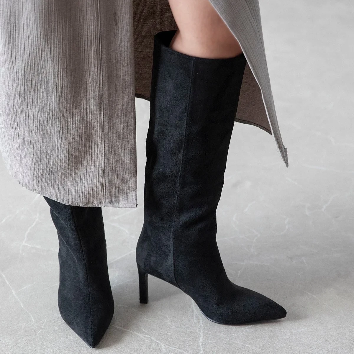 Judd Black Suede