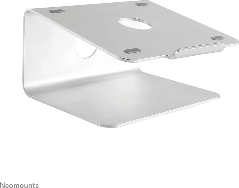 Mbajtës laptopi Neomounts NSLS050, Alumini, 10-17", Argjendtë