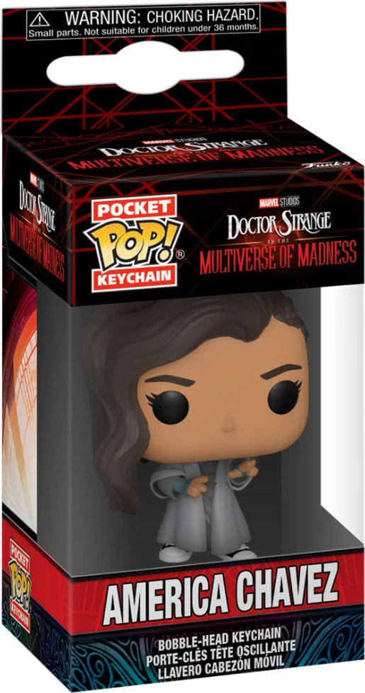 Brelok figurine Funko Pocket Pop Keychain Marvel America Chavez (Doctor Strange in the Multiverse of Madness)